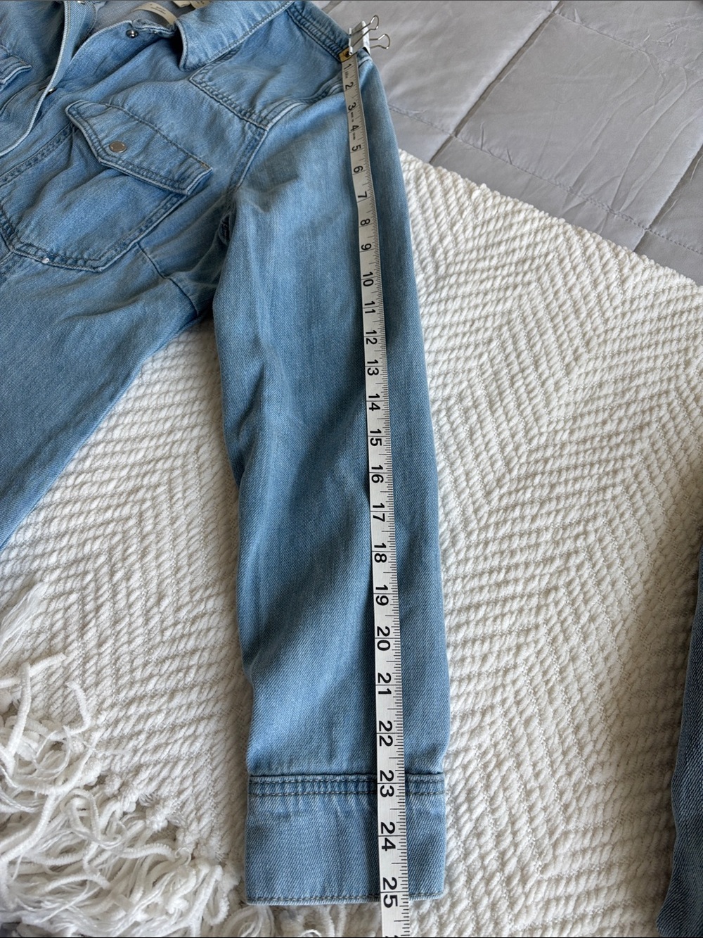 Denim button down shirt - Picture 8 of 9